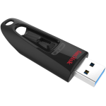 PENNA USB PENDRIVE SANDISK ULTRA CHIAVETTA USB 3.0 DA 128 GB, FINO A 130 MB/s IN LETTURA