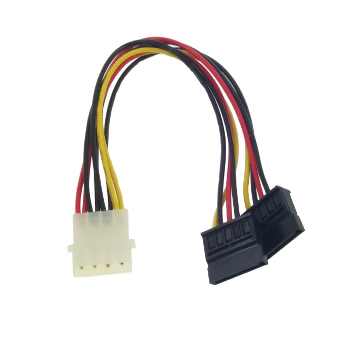 CAVO ALIMENTAZIONE SATA DA 4 POLI A 15 POLI